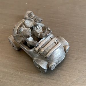 Just Married! Vintage Pewter Mice Figurine